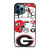 GEORGIA BULLDOGS STICKER COLLECTION iPhone 12 Pro Max Case Cover