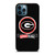GEORGIA BULLDOGS UNIVERSITY NFL LOGO iPhone 12 Pro Max Case Cover