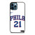 JOEL EMBIID PHILADELPHIA SIXERS KIT iPhone 12 Pro Max Case Cover