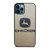 JOHN DEERE METAL LOGO iPhone 12 Pro Max Case Cover