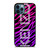 KENZO PARIS TIGER PURPLE iPhone 12 Pro Max Case Cover