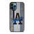 LA LOS ANGELES DODGERS WOODEN LOGO iPhone 12 Pro Max Case Cover