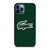 LACOSTE CROCODILE GREEN iPhone 12 Pro Max Case Cover