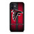 ATLANTA FALCONS METAL LOGO NFL iPhone 12 Mini Case Cover