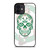 BOSTON CELTICS BASKET SKULL iPhone 12 Mini Case Cover