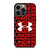 UNDER ARMOUR RED LOGO iPhone 13 Pro Case Cover