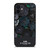 COACH NEW YORK BLACK TEA ROSE iPhone 12 Mini Case Cover