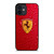 FERRARI DROP WATER RED iPhone 12 Mini Case Cover