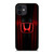 HONDA LOGO RED CARBON iPhone 12 Mini Case Cover