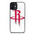 HOUSTON ROCKETS WHITE LOGO iPhone 12 Mini Case Cover