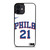JOEL EMBIID PHILADELPHIA SIXERS KIT iPhone 12 Mini Case Cover
