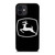 JOHN DEERE BLACK LOGO iPhone 12 Mini Case Cover