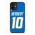 JUSTIN HERBERT LOS ANGELES CHARGERS NFL iPhone 12 Mini Case Cover