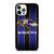 BALTIMORE RAVENS NFL STRIPE LOGO iPhone 12 Pro Case Cover