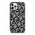 CALVIN KLEIN LOGO PATTERN iPhone 12 Pro Case Cover