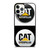 CAT CATERPILLAR WHITE BLACK iPhone 12 Pro Case Cover