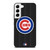 CHICAGO CUBS BASEBALL BLACK Samsung Galaxy S22 Case Cover