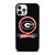 GEORGIA BULLDOGS UNIVERSITY NFL LOGO iPhone 12 Pro Case Cover