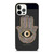 HAMSA EVIL EYE HAND OF FATIMA LOGO iPhone 12 Pro Case Cover