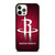 HOUSTON ROCKETS WOODEN LOGO 2 iPhone 12 Pro Case Cover