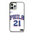 JOEL EMBIID PHILADELPHIA SIXERS KIT iPhone 12 Pro Case Cover