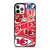 KANSAS CITY CHIEFS NFL STICKER BOMB iPhone 12 Pro Case Cover