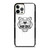 KENZO PARIS BORDERED LOGO WHITE iPhone 12 Pro Case Cover