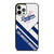 LA DODGERS WHITE BLUE STRIPS iPhone 12 Pro Case Cover