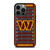 WASHINGTON COMMANDERS FOOTBALL FIELD iPhone 13 Pro Case Cover