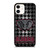 ALABAMA CRIMSON FOOTBALL SYMBOL iPhone 12 Case Cover