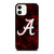 ALABAMA CRIMSON TIDE BADGE iPhone 12 Case Cover