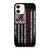 ALABAMA CRIMSON TIDE FLAG MLS iPhone 12 Case Cover