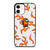 AMONG US ORANGE FLAMES iPhone 12 Case Cover