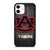 AUBURN TIGERS WOODEN LOGO iPhone 12 Case Cover