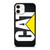 CATERPILLAR CAT METAL BLACK iPhone 12 Case Cover
