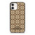 COACH NEW YORK BROWN iPhone 12 Case Cover