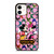 COACH PINK FLOWER MICKEY MINNIE iPhone 12 Case Cover
