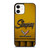 CORVETTE STINGRAY LOGO YELLOW iPhone 12 Case Cover