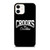 CROOKS AND CASTLES LOGO BLACK iPhone 12 Case Cover