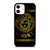 GOLDEN MEDUSA STRIPS iPhone 12 Case Cover