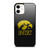 IOWA HAWKEYES CARBON iPhone 12 Case Cover