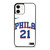 JOEL EMBIID PHILADELPHIA SIXERS KIT iPhone 12 Case Cover