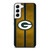 GREEN BAY PACKERS NFL METAL STRIPE Samsung Galaxy S22 Case Cover
