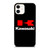 KAWASAKI MOTOR RED LOGO iPhone 12 Case Cover