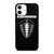 KOENIGSEGG LOGO BLACK PATTERN iPhone 12 Case Cover