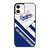 LA DODGERS WHITE BLUE STRIPS iPhone 12 Case Cover