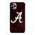 ALABAMA CRIMSON TIDE BADGE iPhone 11 Pro Max Case Cover