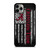 ALABAMA CRIMSON TIDE FLAG MLS iPhone 11 Pro Max Case Cover