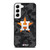 HOUSTON ASTROS BASEBALL BLACK CAMO Samsung Galaxy S22 Case Cover