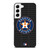 HOUSTON ASTROS BASEBALL BLACK Samsung Galaxy S22 Case Cover